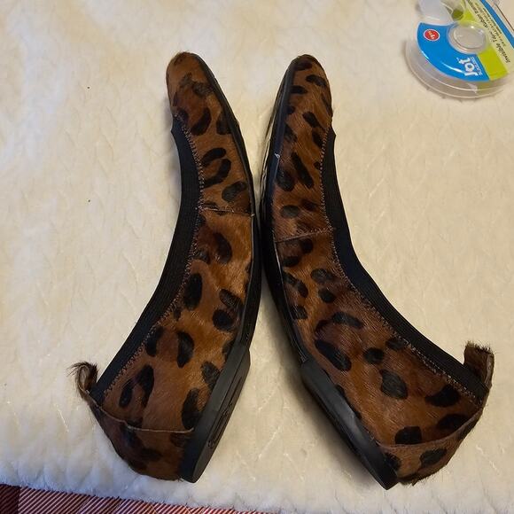 Sam Edelman leopard print flats size 8.5 - Picture 4 of 5